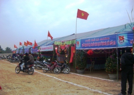 Các công tác tập duyệt cho Lễ khai ấn được được gấp rút chuẩn bị.