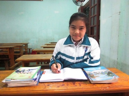 Nữ sinh trường huyện đạt giải học sinh giỏi quốc gia