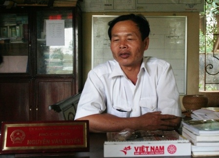 Không thể có “rắn thần” - 1 Ông Nguyễn Văn Tuyến khẳng định không có chuyện rắn thần.