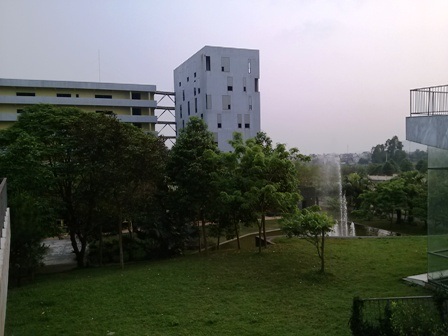 Dự án giáo dục hàng trăm tỷ đồng đang phơi mưa nắng - 1 Dự án trường Tiểu học và Trung học dân lập Thanh Hoa (TP Thanh Hóa).