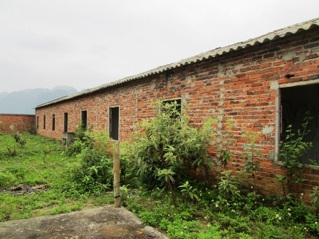 Nhiều hạng mục còn dang dở.