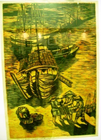 Cập bến - tác giả Lê Văn Tĩnh.