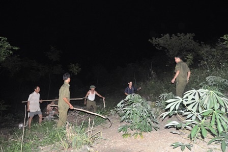 Công an xã Thanh Nghị 