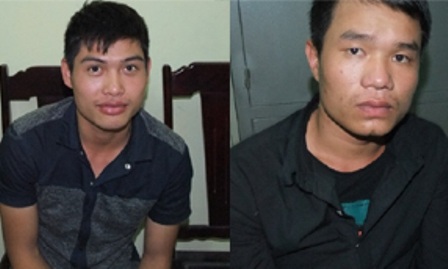 Đối tượng Trương Văn Duyên và Trịnh Văn Hòa.