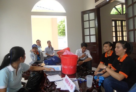 Ban hậu cần tiếp đón v