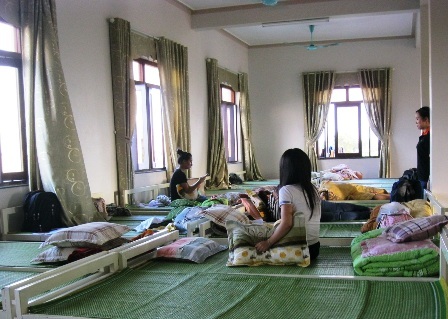 Nơi nghỉ ngơi cũng r