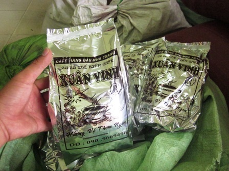 Phạt 5 triệu đồng đối với cơ sở chế biến cà phê có chất phụ gia