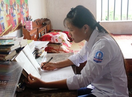 Tâm chia sẻ: đừng quá tạo áp lực cho mình khi bước vào kỳ thi.