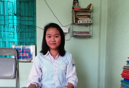 Dù mang trong mình căn bệnh hiểm nghèo, nhưng nỗ lực của Diệp là điều đáng nể phục.