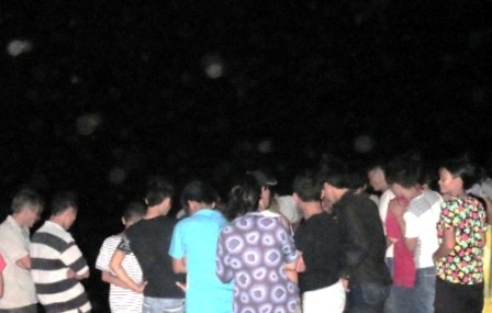 Hiện trường nơi phát hiện thi thể nam thanh niên.