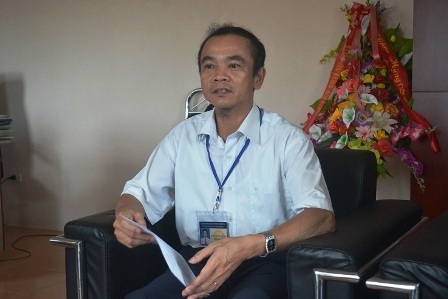Vụ chôn thuốc sâu: Kiểm tra nhiều lần vẫn không phát hiện chôn lấp - 5 Ông Lưu Trọng Quang, PGĐ Sở TN&MT trao đổi với PV.