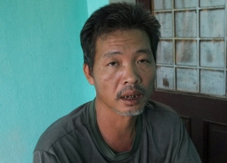 Đối tượng Tào Văn Ca tại cơ quan điều tra.