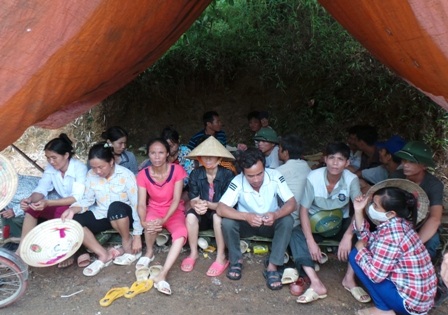 Người dân nơi đây đang mòn mỏi chờ công lý.