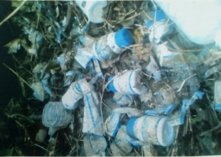 Số thuốc người dân lưu giữ được sau khi công ty tiến hành đốt năm 2011.