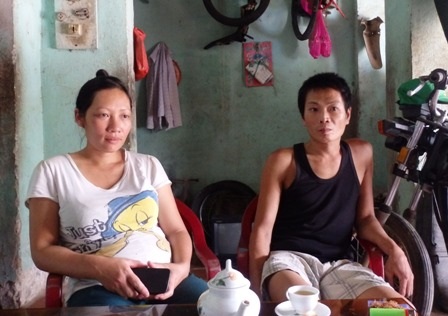 Vợ chồng chị Lan không ngờ có ngày mình lại được đoàn tụ.