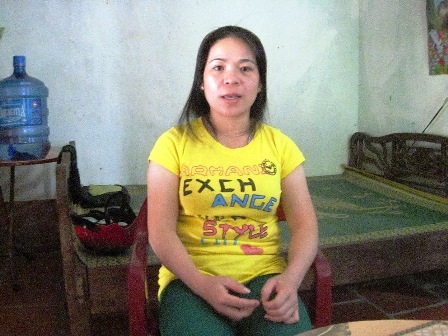 Chị Ngô Thị Mỹ Hạnh là lao động Việt Nam cuối cùng từ Syria trở về.