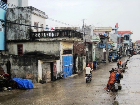 Ven biển Ngư Lộc, Hậu Lộc Thanh Hóa trưa ngày 10/11.