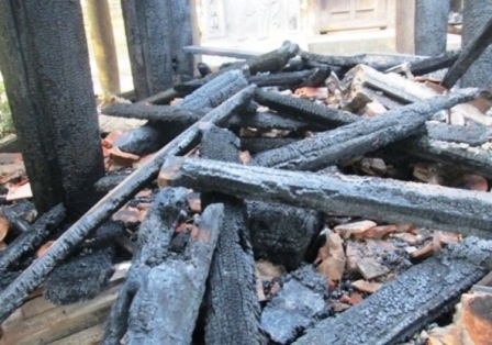 Vụ hỏa hoản đã thiêu rụi khoảng 90% các hạng mục công trình.