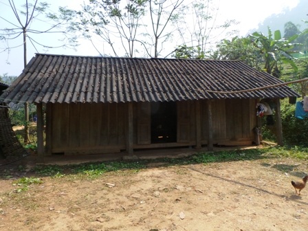 Khu nhà ở công vụ của giáo viên cắm bản.