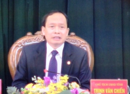 Ông Trịnh Văn Chiến - Chủ tịch UBND tỉnh Thanh Hóa.