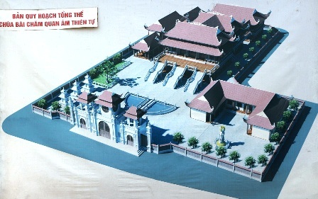 Quy hoạch tổng thể chùa Bái Chăm - Quan Âm Thiền Tự.