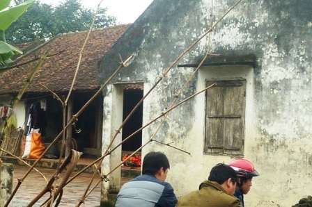 Ngôi nhà nơi xảy ra vụ việc.