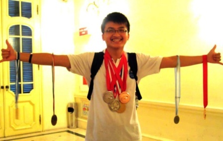 Chàng trai vàng xứ Thanh - Lê Huy Quang. (Ảnh nhân vật cung cấp)