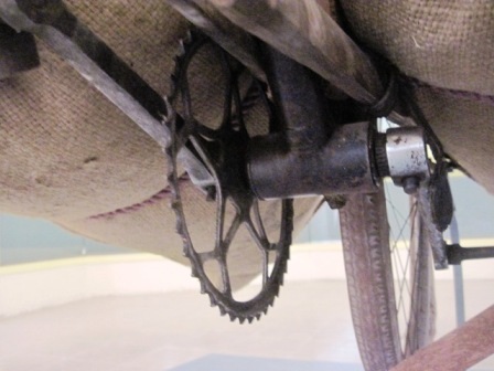 Cận cảnh chiếc xe đạp thồ đạt kỷ lục của ông Trịnh Ngọc - dân công xe đạp thồ Thanh Hóa.