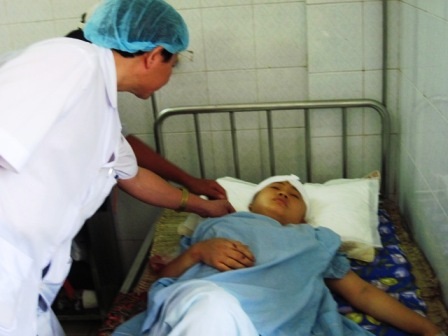 Các bác sĩ BV Đa khoa Thanh Hóa vẫn đang tiếp tục theo dõi những diễn biến mới từ sản phụ M.