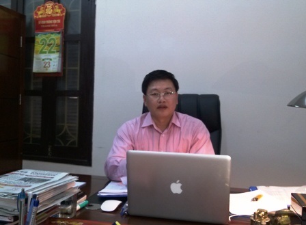 Ông Mai Xuân Liêm - GĐ Sở GTVT Thanh Hóa.