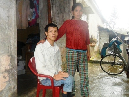  Còn khỏe ngày nào, anh Trượng sẽ chăm lo cho vợ con ngày ấy.