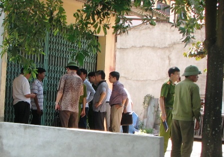 Căn nhà của gia đình nạn nhân