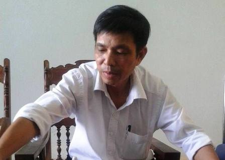 Ông Phạm Minh Tuấn, Chủ tịch UBND xã Cẩm Bình 