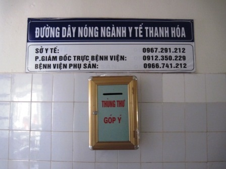 Bệnh viện Phụ Sản Thanh Hóa tràn lan các loại
dịch vụ