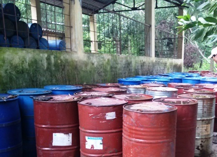 Vụ chôn thuốc trừ sâu: Công ty được vận chuyển hóa chất tồn kho - 2 Công tác xử lý môi trường tại Công ty Thanh Thái còn nhiều khó khăn