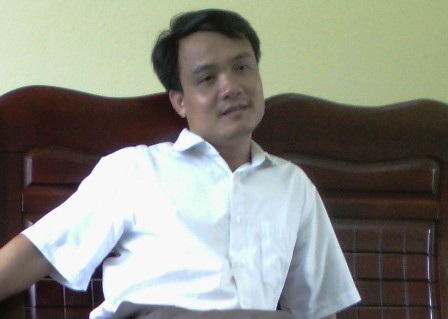 Thầy Vũ Ngọc Liêm - Phó hiệu trưởng Trường THPT Ngọc Lặc.