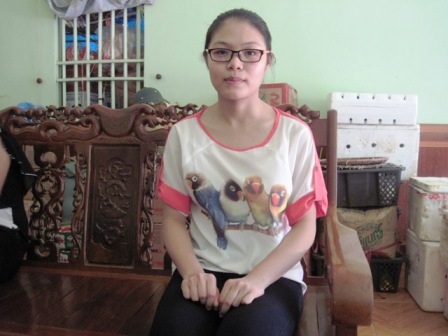 Em Nguyễn Thanh Hằng - thủ khoa trường ĐH Luật Hà Nội