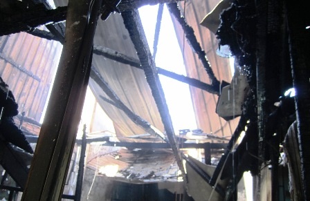 Hỏa hoạn cực lớn thiêu rụi 6 phòng trọ