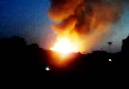 Hỏa hoạn cực lớn tại công ty sản xuất bột giặt - 1 Hỏa hoạn cực lớn tại công ty sản xuất bột giặt - 1