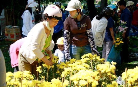 Khoảnh khắc cuối của chợ hoa Nhâm Thìn 2012 - 2