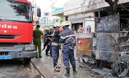 Bé trai 4 tuổi bị chết cháy trong vụ hỏa hoạn tại cây xăng