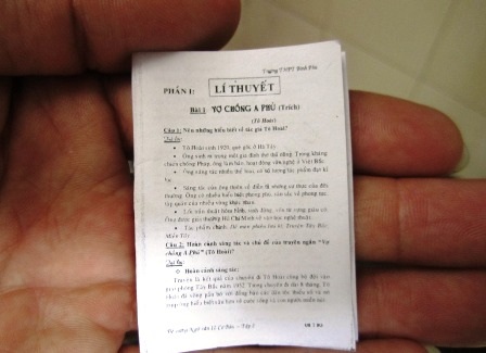 TPHCM: “Phao thi, muốn bao nhiêu cũng có" - 1