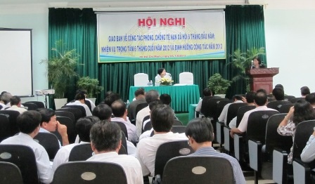 Hội nghị giao ban công tác phòng chống tệ nạn xã hội khu vực phía