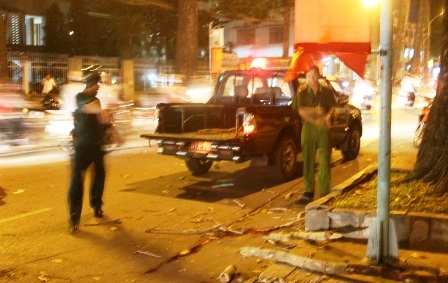 Hiện trường vụ rơi cành cây khiến một phụ nữ thiệt mạng