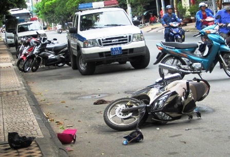 Hiện trường vụ án khiến 2 người thiệt mạng