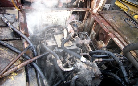 Nguyên nhân vụ cháy được xác định là do bể đường dây dẫn dầu