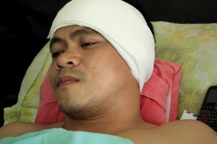 Đại úy Võ Sỹ Hoàng trăn trở vì không thể ngăn cản tên cướp hung tợn