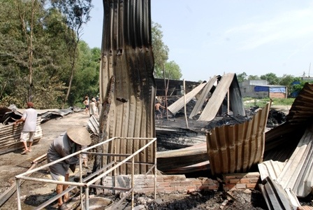 Thu dọn những gì còn xót lại