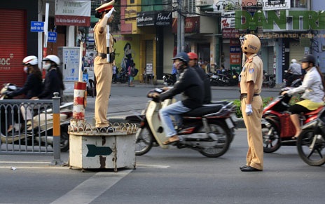 Những “bóng hồng” CSGT ở thành phố Hồ Chí Minh - 9 Trung Kiên
