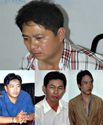 Khởi tố băng giang hồ lộng hành tại khu vực bến xe miền Đông - 1 Tý “điên” (ảnh lớn) cùng đồng bọn bị khởi tố